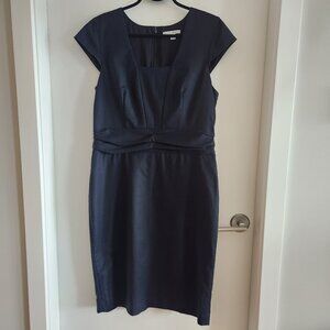 Classic Banana Republic Black Sheath Dress